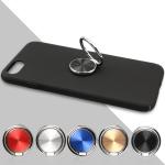 Round mobile phone ring holder creative ring buckle car 360 ° rotating metal