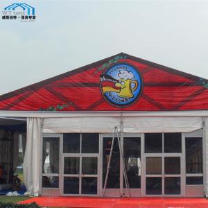Quality 1000 People Huge Outdoor Exhibition Tents With Solid Walls Air Conditioner wholesale