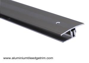 Quality Anodized Aluminium Floor Border Trims With Rail For Floor Expansion Joint wholesale