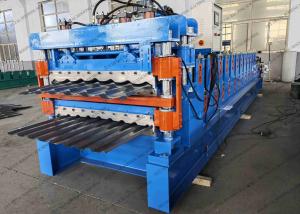 China 0.3mm Cr12 Double Layer Forming Machine Hydraulic Cutting on sale