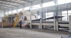 Quality 3 Ply Corrugated Cardboard Production Line 80m/min With Electrical Heating MC80-1400 wholesale