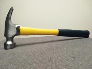 Quality Steel Claw Hammer/Nail hammer(HKSP) 42cm Length handle,polishing surface and good price hand tools wholesale