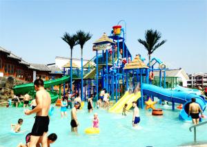 Quality Customized Aqua Park Equipment Adults Gigantic Water House For 5-20 Visitors wholesale