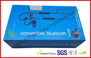 Quality Blue Color Apparel Gift Boxes / Smart Watch Box For Packing Electronic Product wholesale