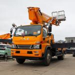 cheap price Jianghuai 40m high altitude operation truck Aerial work lifting