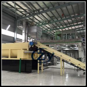 Quality Fresh Cassava Rotary Washing Machinery Paddle 50t / H Carbon Steel wholesale
