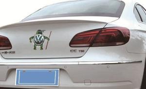 Quality Professional Car Accessories Spoiler Without Painting For Volkswagen CC 2013 wholesale