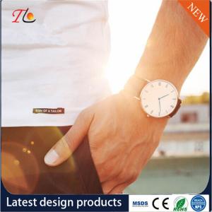 Quality Wholesale Men's Watches PU Watch Band/Strap Alloy Case Business Watches Fashion Watches Can Be Customized Logo wholesale