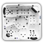 Modern Freestanding Massage Function Outdoor Whirlpool Spa Hot Tub