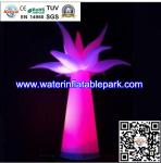 Lighting Inflatable Pillar Flower Tree Decoration for Concert / Stage / Party /