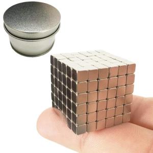 Quality Colorful Cube NdFeB Magnet Set 216 512 1000Pcs Kids Educational Magnetic circle Toy 5MM Neodymium Magnetic wholesale