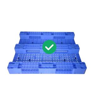 Quality HDPE Plastic 1300x1100 Heavy Duty Pallet 5000Kg Static Load wholesale