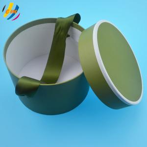 Quality 150mm Height Kraft Cylinder Packaging With Ribbons wholesale