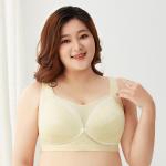 Cotton Breathable Pregnancy Nursing Bra Seamless Plain Dyed Big Pregnancy Sports