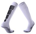 Fashion Custom Sports Socks / Yellow Or White Youth Football Socks