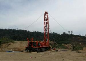 Quality 1500m Depth Water Well Drilling Rig Truck Mounted High Efficiency wholesale