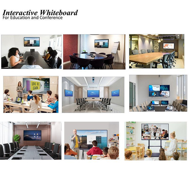 60 Inch IR Interactive Whiteboard Smart Touch Screen Monitor