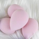 60x40mm Skin Friendly Non Latex Pink Makeup Sponge