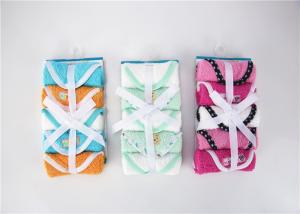 Quality Color Magnet Baby Bath Washcloths 5pk Woven Washcloth 100% cotton wholesale