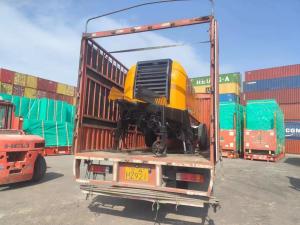 Quality RoHS Refurbished Concrete Trailer Pump Max Delivery Height 100-200m wholesale