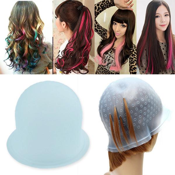 Cheap Reusable Rubber Hair Dye Cap , Magicap Elite Highlighting Cap Comfortable for sale