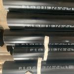 Gr A A53 Carbon Steel Pipe Tube Sch40 Black Mild Steel Pipe ERW