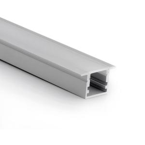 Quality Flex PMMA Sandblasting PC Recessed Led Strip Channel 6063 T5 wholesale