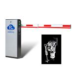 Adjustable 0.6S 3M Arm IP55 RS485 Vehicle Barrier Gate For Intelligent Parking