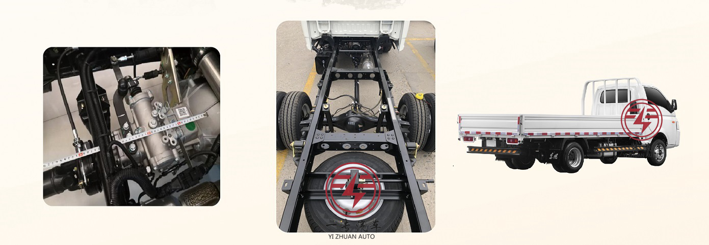 Affordable 4X2 Mini Cargo Truck with Single-Row Cab and 360° Rear Camera in Chile/Peru