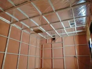 China Metal RF Shielding Room Single Double Door Copper Shielding on sale