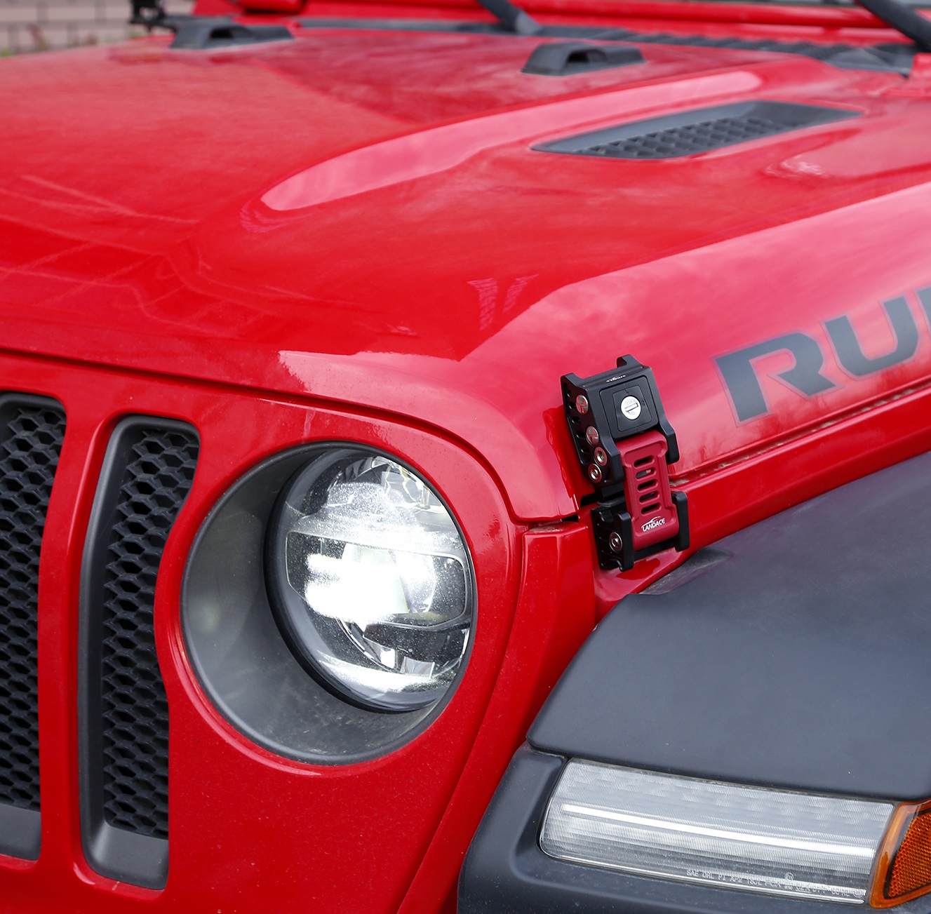 Aluminum Alloy Hood Latch Lock Catches JEEP Jl Locking Hood Latches