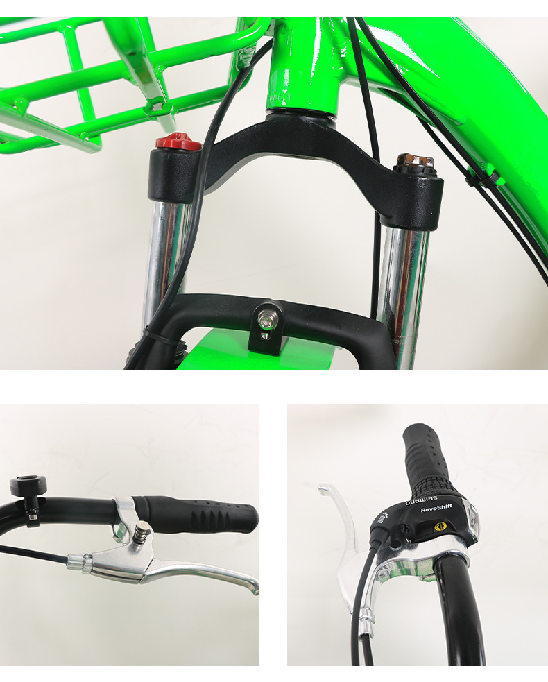 20 Inch Fat Tire 3 Wheel Electric Tricycle Long Range With 48V 350W 1000W Motor