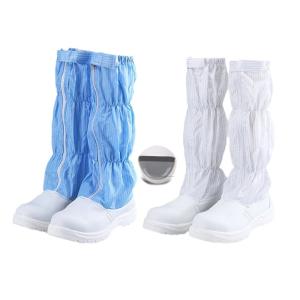 Quality esd safety footwear ESD Booties PU Outsole ESD Boots Safety Shoes For Clean room Cleanroom esd safety boots wholesale