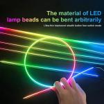 Night Parties Led Ambient Lighting Car Four Mode Bluetooth Interior Car Ambient