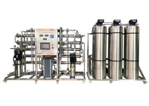 Quality Semiconductor Double Stage 1000 LPH Ro System With Softener wholesale