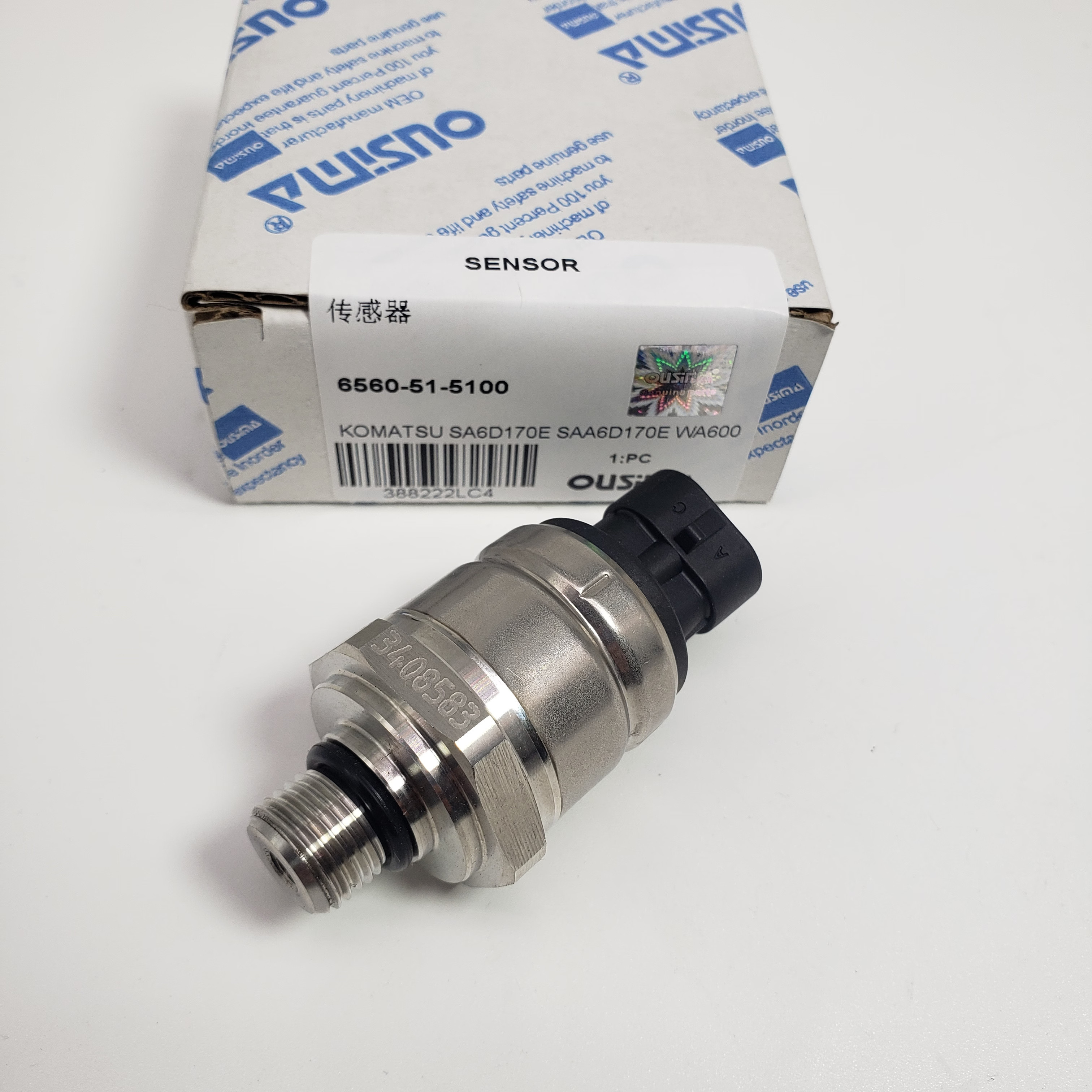 Sensor Assy 6560-51-5100 For Komatsu SA6D170E SAA6D170E WA600