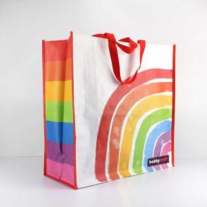 Quality CMYK Gravure Print Virgin Polypropylene Woven Bags Shrink Resistant wholesale