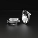 High Performance Sturdy LED Light Reflector Dia 70mm Height 22.53Mm