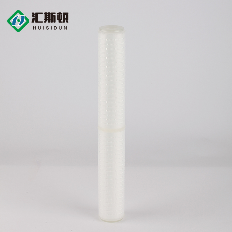 20 Inch Polypropylene Microporous Pleated Filter Cartridge for Video Outgoing-Inspection