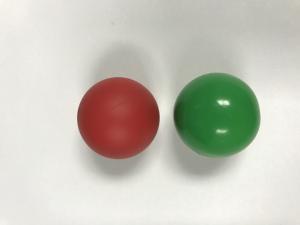 Quality Injection molded Solid Plastic TPR Ball for Baby Toys Accessories wholesale