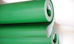 Quality Portable Flat Transmission PVC Conveyor Belt For Packaging / Printing Machine wholesale
