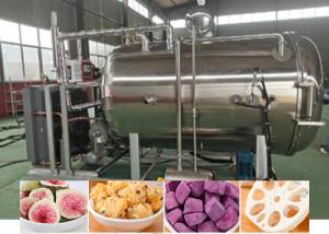 Quality 304 Stainless Steel Vacuum Freeze Dry Fruit Machine 100KG wholesale