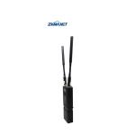 Handheld IP Mesh Radio 300-3800MHz Black Frequency Hop Select ZKMANET3151