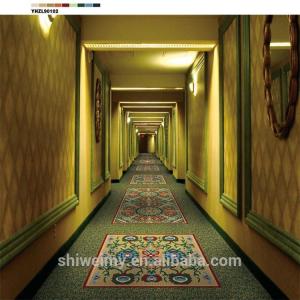 Quality Chinese traditional style unique design Axminster corridor hall carpet wholesale