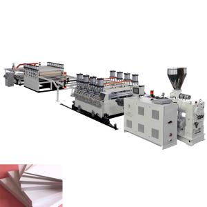 Quality Pvc Celuka Foam Board Extrusion Line With Double Screw Extruder 80/156 wholesale