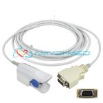 Colin 14 Pin Ear Reusable Spo2 Sensor 3m For Adult Pediatric Neonate