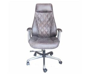 Quality High Back Antique Retro Leather Office Swivel Chair With Wheels And Arms wholesale