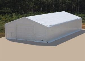 Quality Industrial Emergency Shelter Tent , PVC / PE Fabric Cover Disaster Relief Tent wholesale