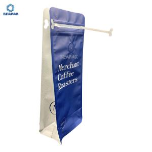 Quality Plastic Laminated Zipper 150 Micron Valve Sealed Coffee Bag wholesale