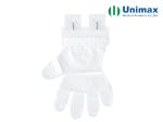 Anti Slip PE Disposable Clear Plastic Gloves With Eyelet